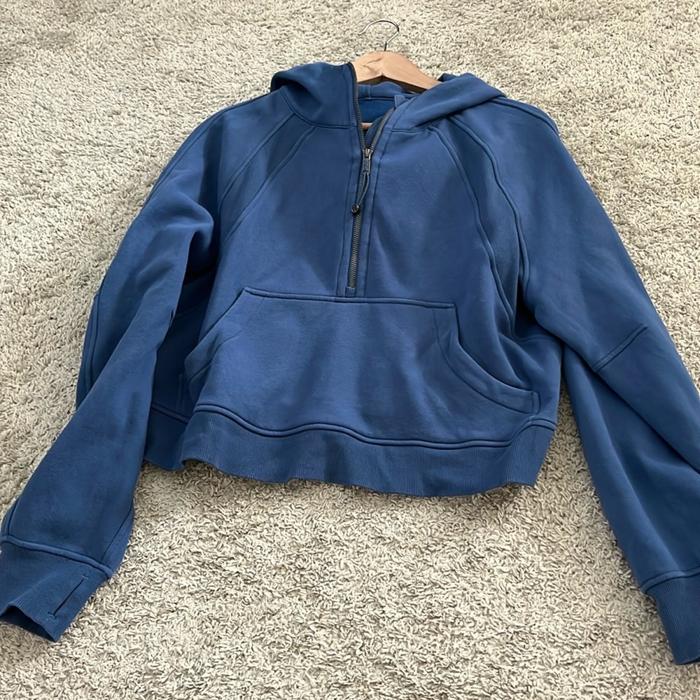 Lulu scuba oversized half zip